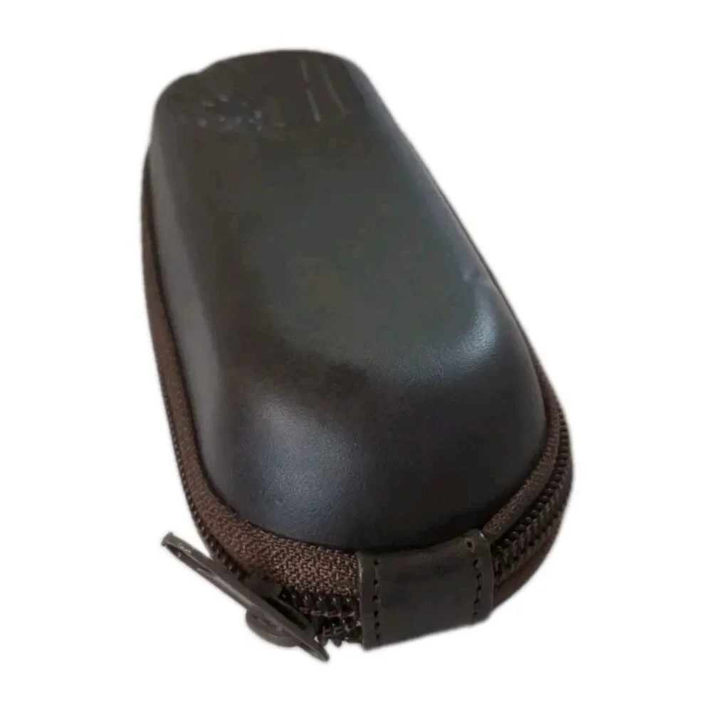 Authentic Timberland Eyewear Case - Classic Brown Zip-Around Storage